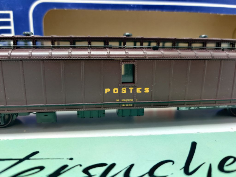 Jouef H0 DC 5651 Bahnpostwagen "Postes" OCEM / SNCF / OVP