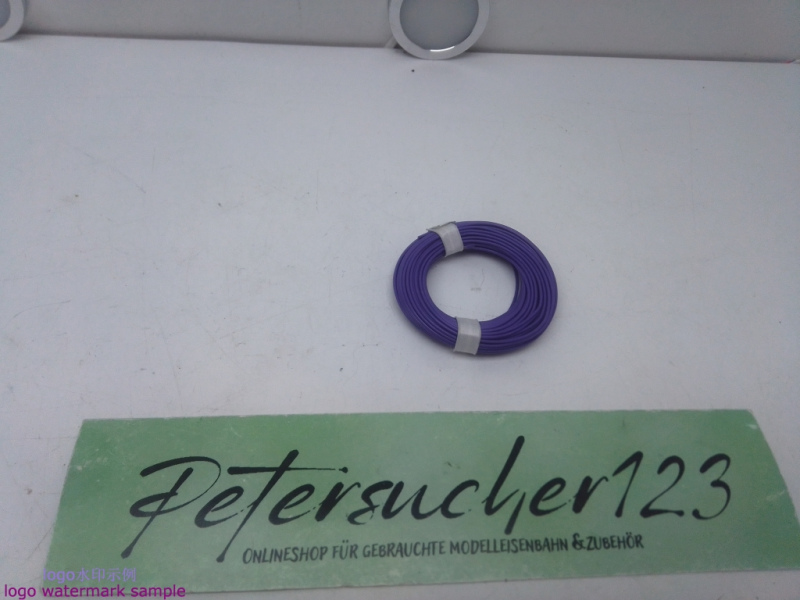 Noch, Brawa  Kabel Lila 10 Meter Schaltlitze 0,14mm²