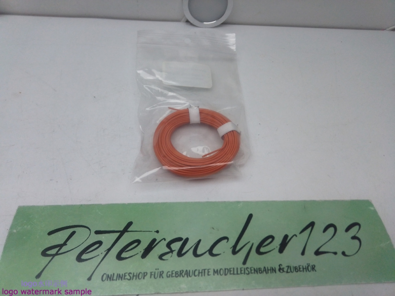 Noch, Brawa  Kabel Orange 10 Meter Schaltlitze 0,14mm²