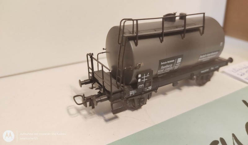 Kleinbahn H0 AC 037 1x Kesselwagen 526 235 aus Set / NEM / DRG