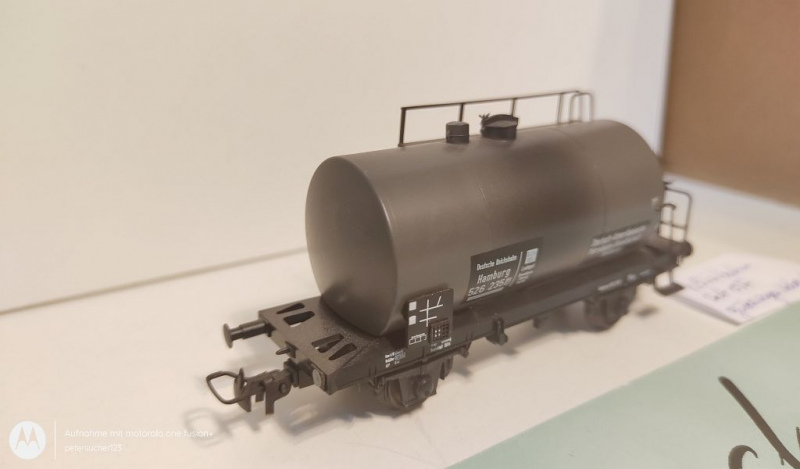 Kleinbahn H0 AC 037 1x Kesselwagen 526 235 aus Set / NEM / DRG