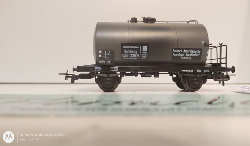 Kleinbahn H0 AC 037 1x Kesselwagen 526 235 aus Set / NEM / DRG