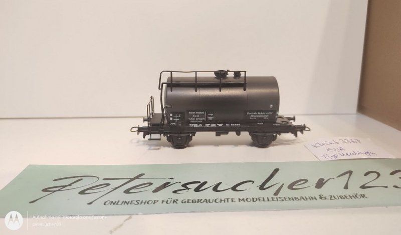 Kleinbahn H0 AC 3367 Kesselwagen "Eisenbahn Verkehrsmittel Aktienges" / NEM / DRG