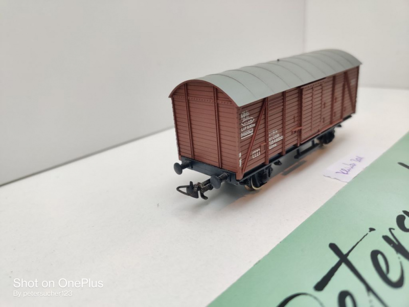 Kleinbahn H0 DC 300 gedeckter Güterwagen / Glms / ÖBB