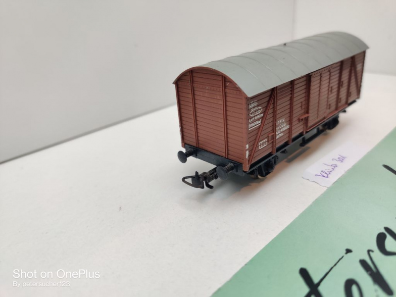 Kleinbahn H0 DC 300 gedeckter Güterwagen / Glms / ÖBB