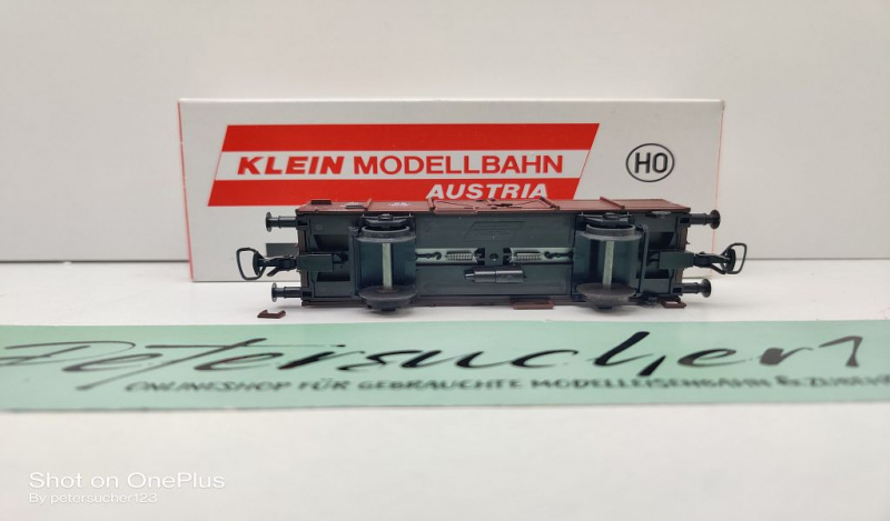 Kleinbahn H0 DC 3142 offener Güterwagen / Owp 09 / DB / OVP