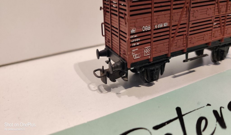 Kleinbahn H0 AC 327 Kleinviehtransportwagen / ÖBB