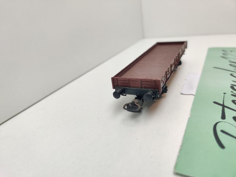 Kleinbahn H0 DC 333 Niederbordwagen X / 48-06-34 / DR