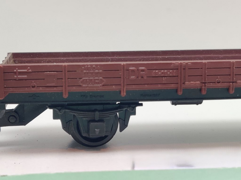 Kleinbahn H0 DC 333 Niederbordwagen X / 48-06-34 / DR