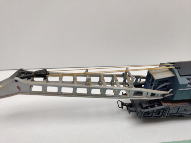 Kleinbahn H0 DC 359 Dampfkran ohne Kranwagen / ÖBB