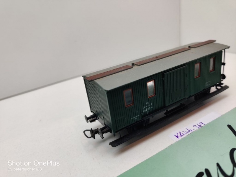 Kleinbahn H0 DC 369 Conducteur Gepäckwagen / Dp / BBÖ