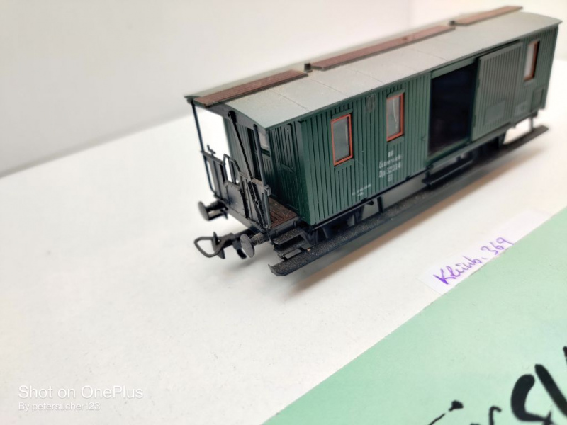 Kleinbahn H0 DC 369 Conducteur Gepäckwagen / Dp / BBÖ