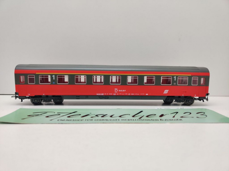 Kleinbahn H0 DC 398 Reisezugwagen / 1.Kl / Amz / ÖBB