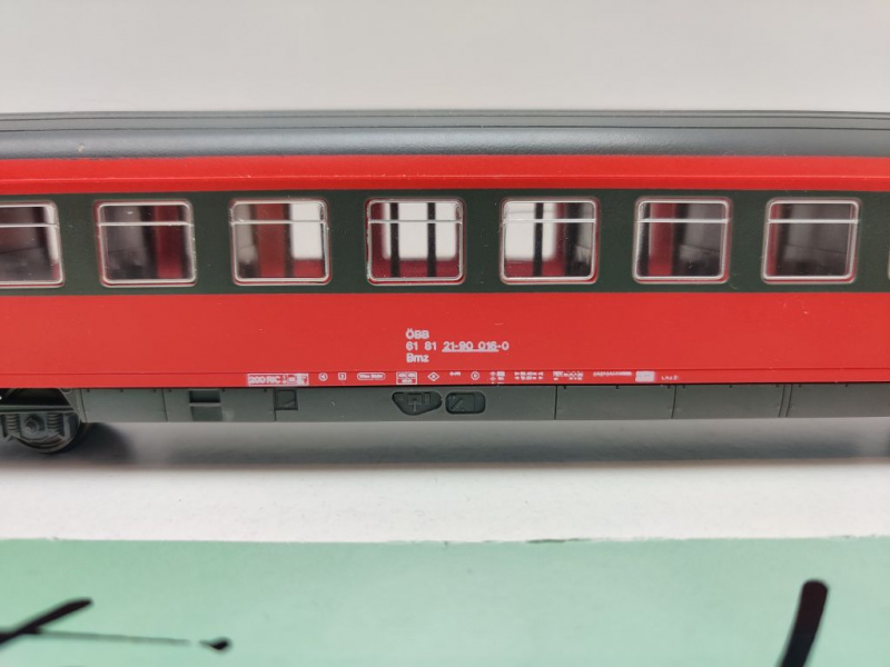 Kleinbahn H0 DC 398 Reisezugwagen / 2.Kl / Bmz / ÖBB