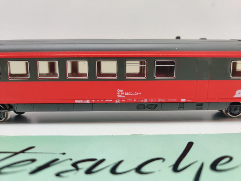 Kleinbahn H0 DC 3981 Speisewagen Eurofirma / WRmz / ÖBB