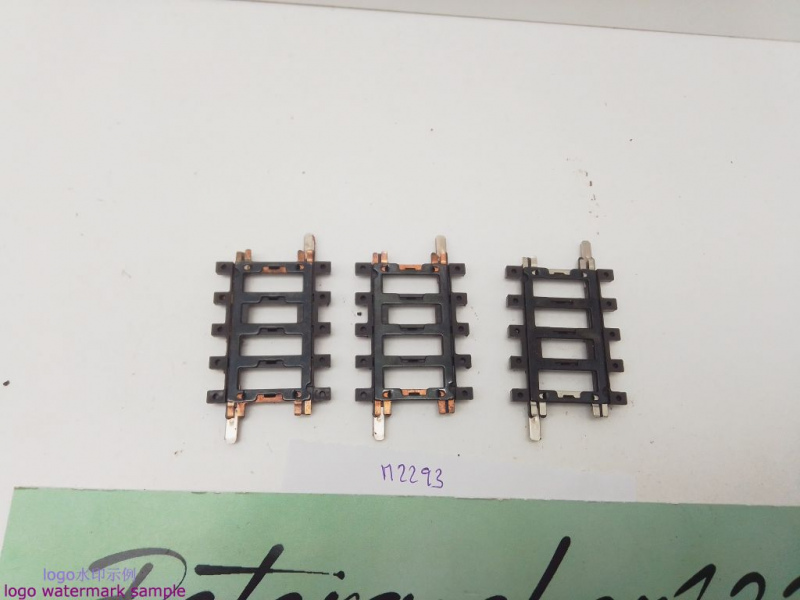 Märklin H0 AC 2293 3x Gerades K-Gleis / 41,3 mm / Farbe, Kleber