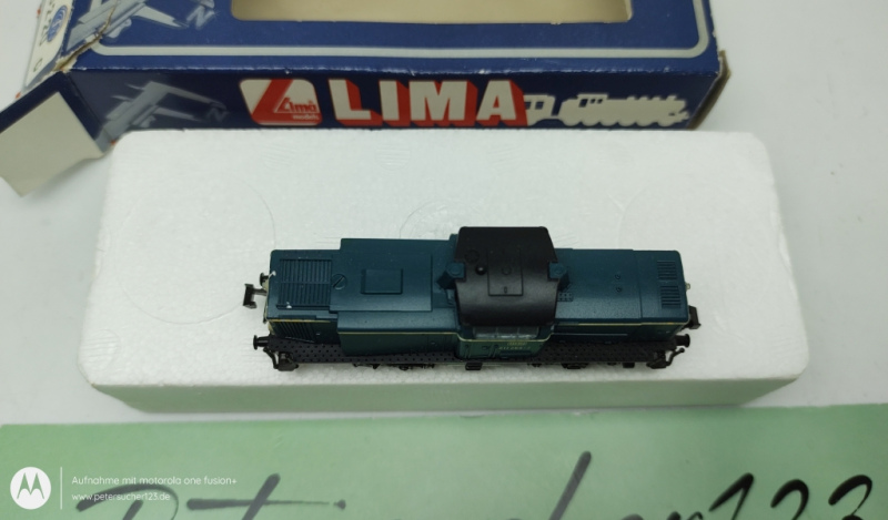 Lima N DC 220220 / BR211 Diesellok DB Blau OVP Analog