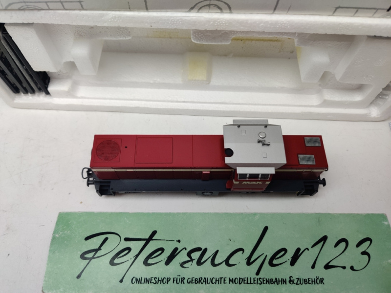 Liliput H0 DC 7224 05 / Diesellok MAK / Rot / Analog / OVP