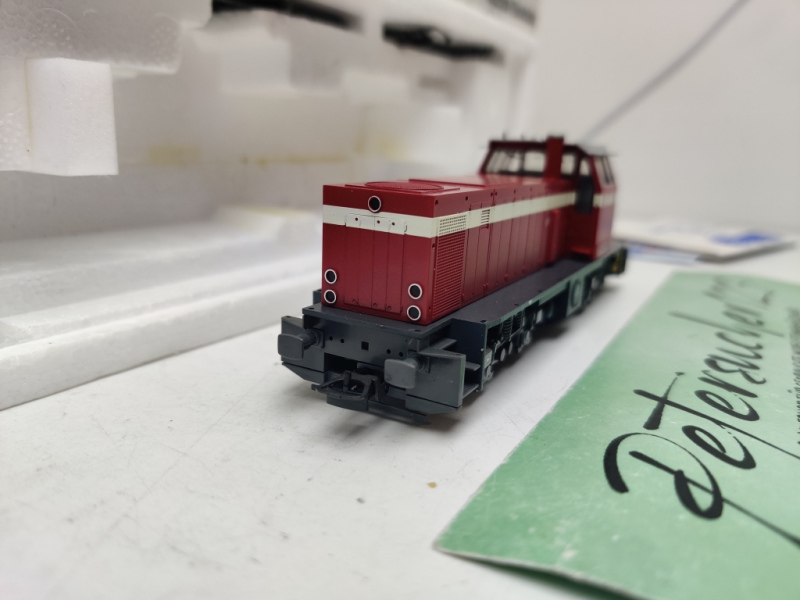 Liliput H0 DC 7224 05 / Diesellok MAK / Rot / Analog / OVP