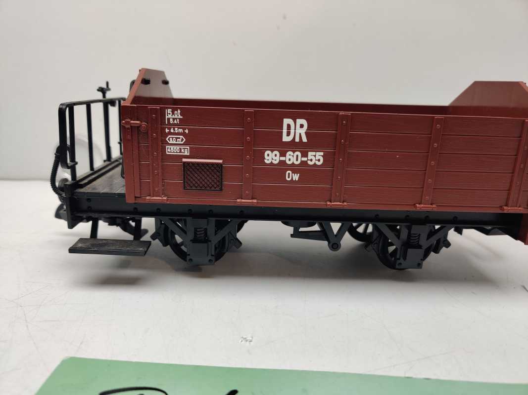 LBG Spur G / 99-60-55 / 2-achsiger Offener Güterwagen der Bauart Ow / Braun / DR