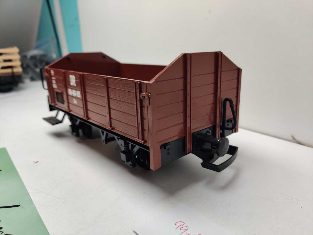 LBG Spur G / 99-60-55 / 2-achsiger Offener Güterwagen der Bauart Ow / Braun / DR