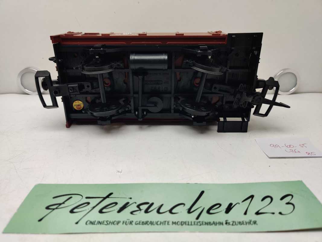 LBG Spur G / 99-60-55 / 2-achsiger Offener Güterwagen der Bauart Ow / Braun / DR