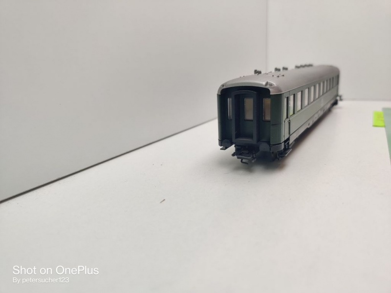 Liliput H0 AC 833 05 1 Schürzenwagen 2.Kl / Büe366 / NEM / DB