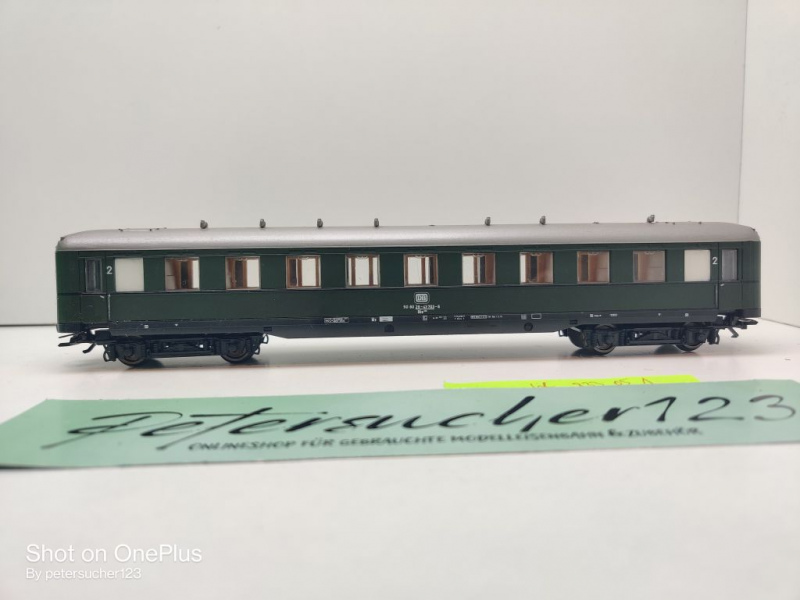 Liliput H0 AC 833 05 1 Schürzenwagen 2.Kl / Büe366 / NEM / DB