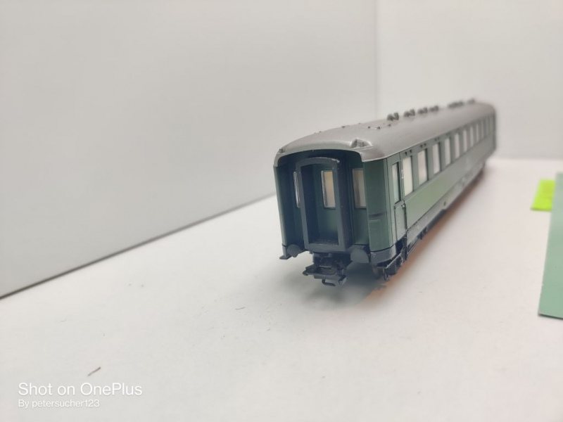 Liliput H0 AC 833 05 1 Schürzenwagen 2.Kl / Büe366 / NEM / DB