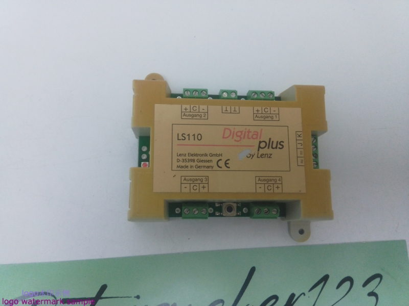 Lenz LS 110 / 4-facher DCC-Schaltdecoder (Schaltempfänger) für Magnetartikel aus der "Digital plus"-Serie