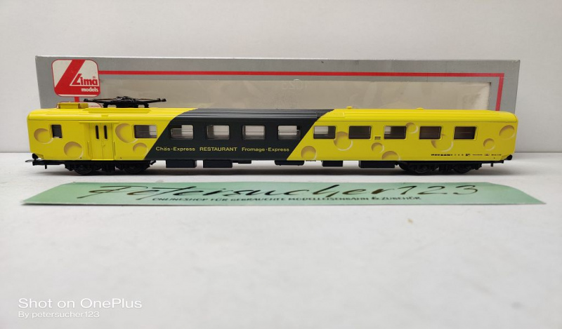 Lima H0 DC 9245.01S Speisewagen "Chäs-Expr Restaurant Fromage-Expr" / SBB / EVP