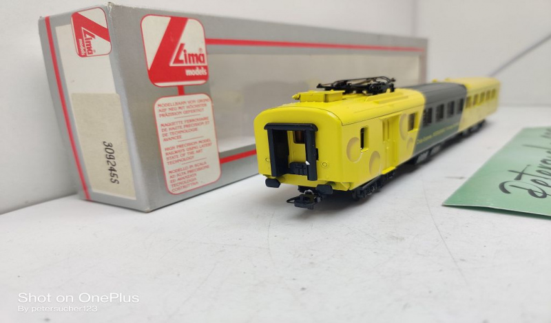 Lima H0 DC 9245.01S Speisewagen "Chäs-Expr Restaurant Fromage-Expr" / SBB / EVP
