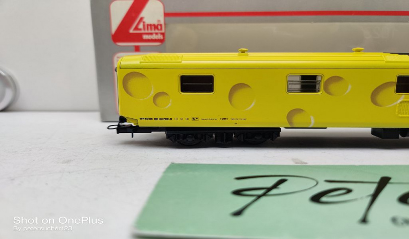Lima H0 DC 9245.01S Speisewagen "Chäs-Expr Restaurant Fromage-Expr" / SBB / EVP