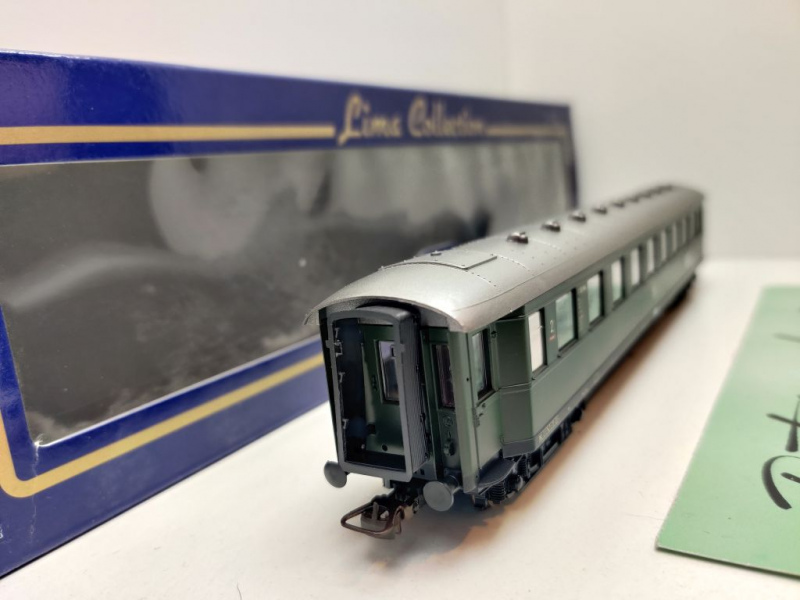 Lima H0 DC L309463 Schnellzugwagen "Holzklasse" 2.Kl B4ü-36 / NEM / DB / OVP