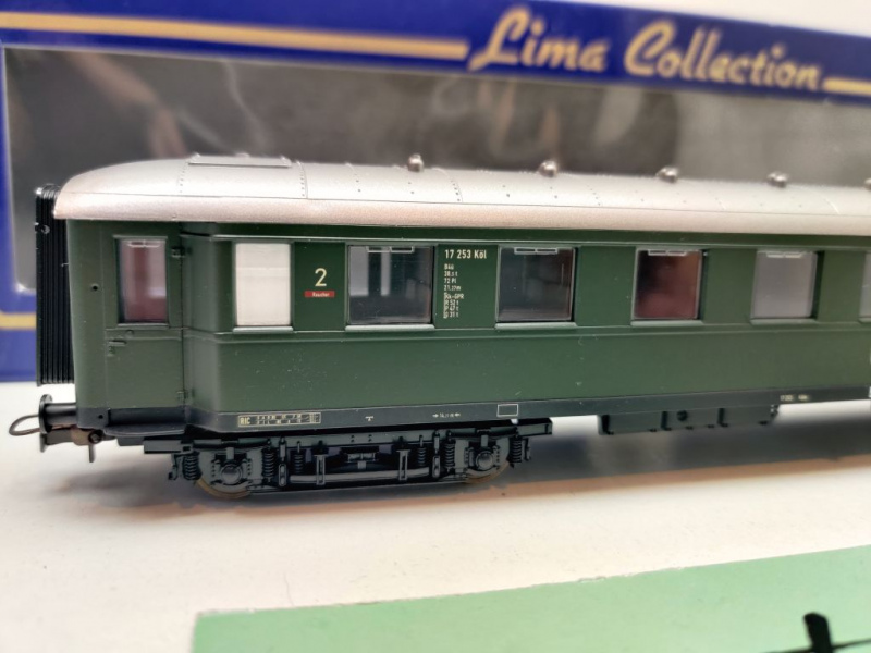 Lima H0 DC L309463 Schnellzugwagen "Holzklasse" 2.Kl B4ü-36 / NEM / DB / OVP