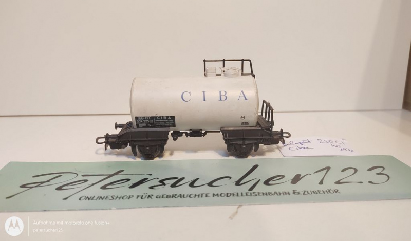 Liliput H0 AC 250 CI Kesselwagen "CIBA" / SBB