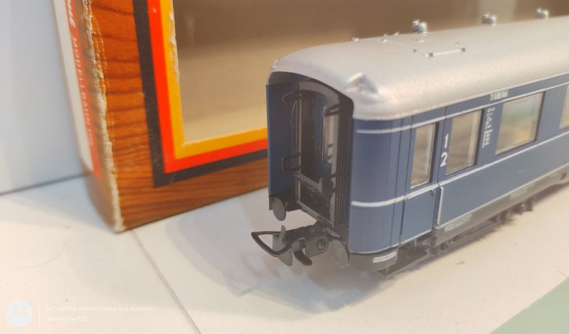 Liliput Meistermodell H0 AC 83203 Schürzenwagen / 1.-2.Kl / DB / OVP