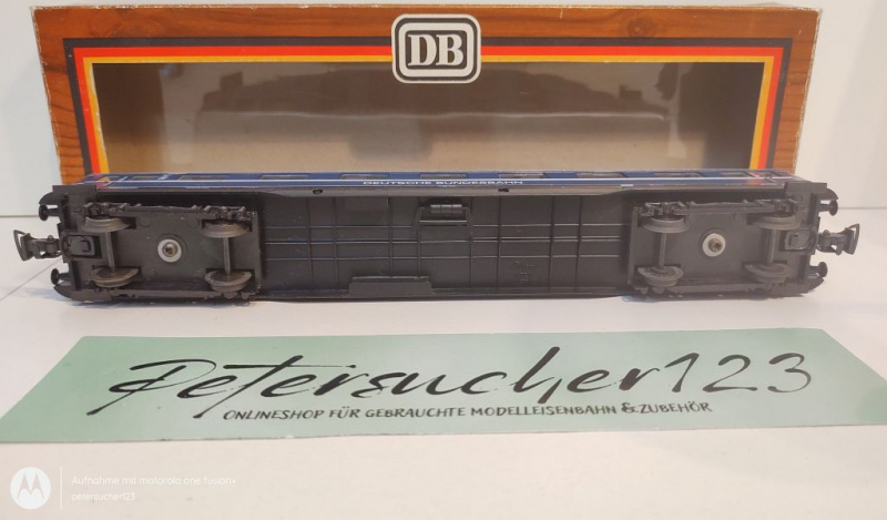 Liliput Meistermodell H0 AC 83203 Schürzenwagen / 1.-2.Kl / DB / OVP