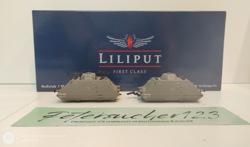 Liliput H0 AC L136507 Panzer Spähzug Ep.II Kommandowagen / DCC-Digital / OVP