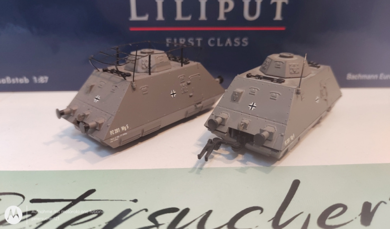 Liliput H0 AC L136507 Panzer Spähzug Ep.II Kommandowagen / DCC-Digital / OVP