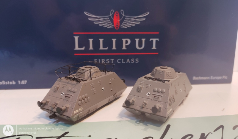 Liliput H0 AC L136507 Panzer Spähzug Ep.II Kommandowagen / DCC-Digital / OVP