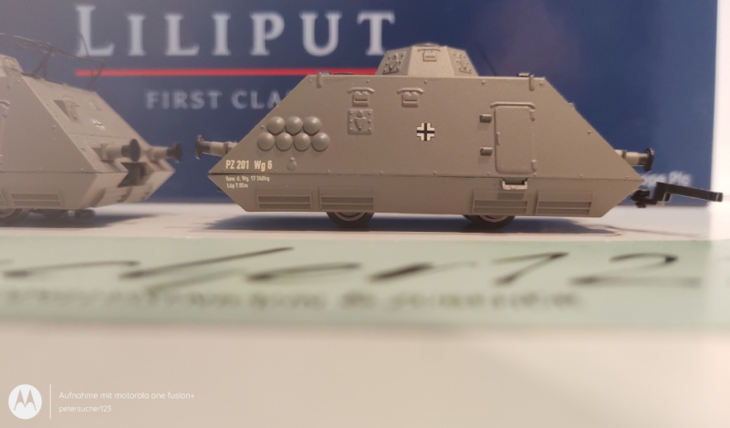 Liliput H0 AC L136507 Panzer Spähzug Ep.II Kommandowagen / DCC-Digital / OVP