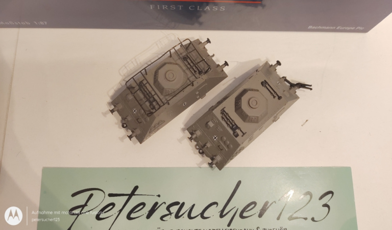 Liliput H0 AC L136507 Panzer Spähzug Ep.II Kommandowagen / DCC-Digital / OVP