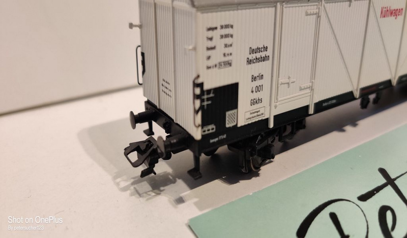 Liliput H0 AC L235650 Kühlwagen / GGkhs / NEM / DRG
