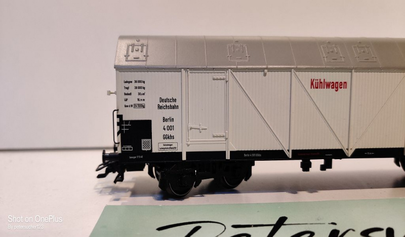 Liliput H0 AC L235650 Kühlwagen / GGkhs / NEM / DRG