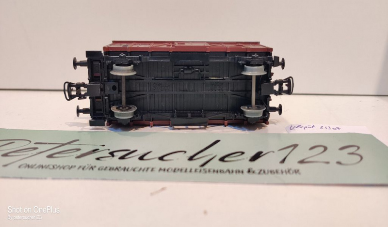 Liliput H0 AC 25307 gedeckter Güterwagen / Grhs / NEM / DRG