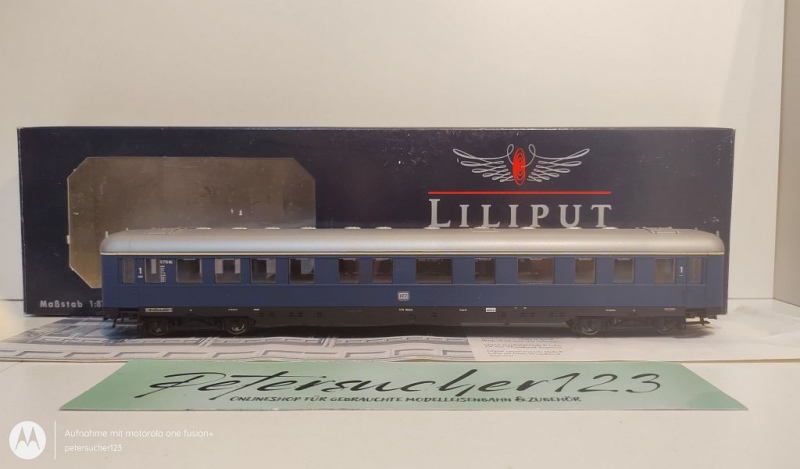 Liliput H0 AC L383011 Salonwagen "Adenauer-Zug"/ 1.Kl / DB / OVP