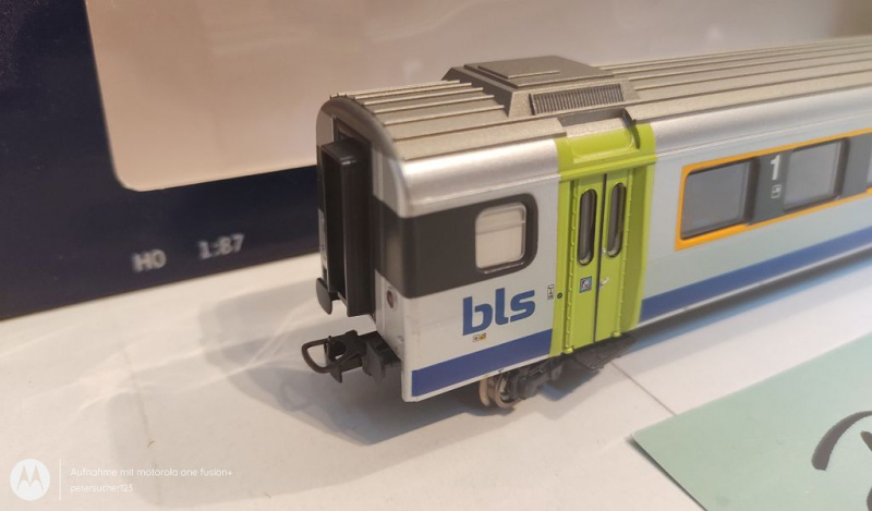 Liliput H0 DC L388994 Personenwagen mit Gepäckabt. / 1.Kl / bls / NEM / OVP
