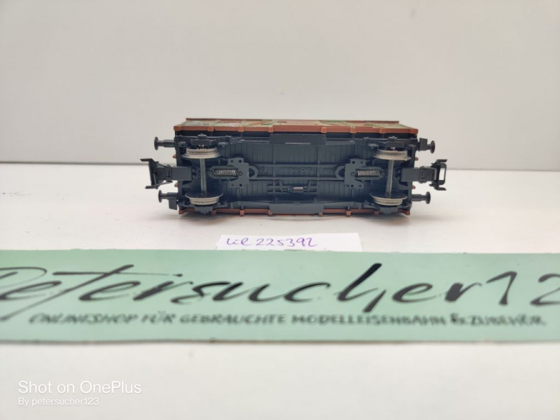 Liliput H0 AC 225393 ged. Güterwagen / Militärwagen / Ghs / NEM /  DR