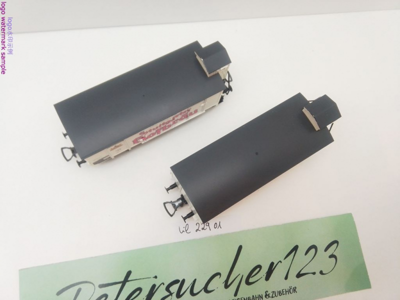 Liliput H0 DC 229 01 Bierwagen-Set "Stuttgarter Hofbräu" / Gh / GES